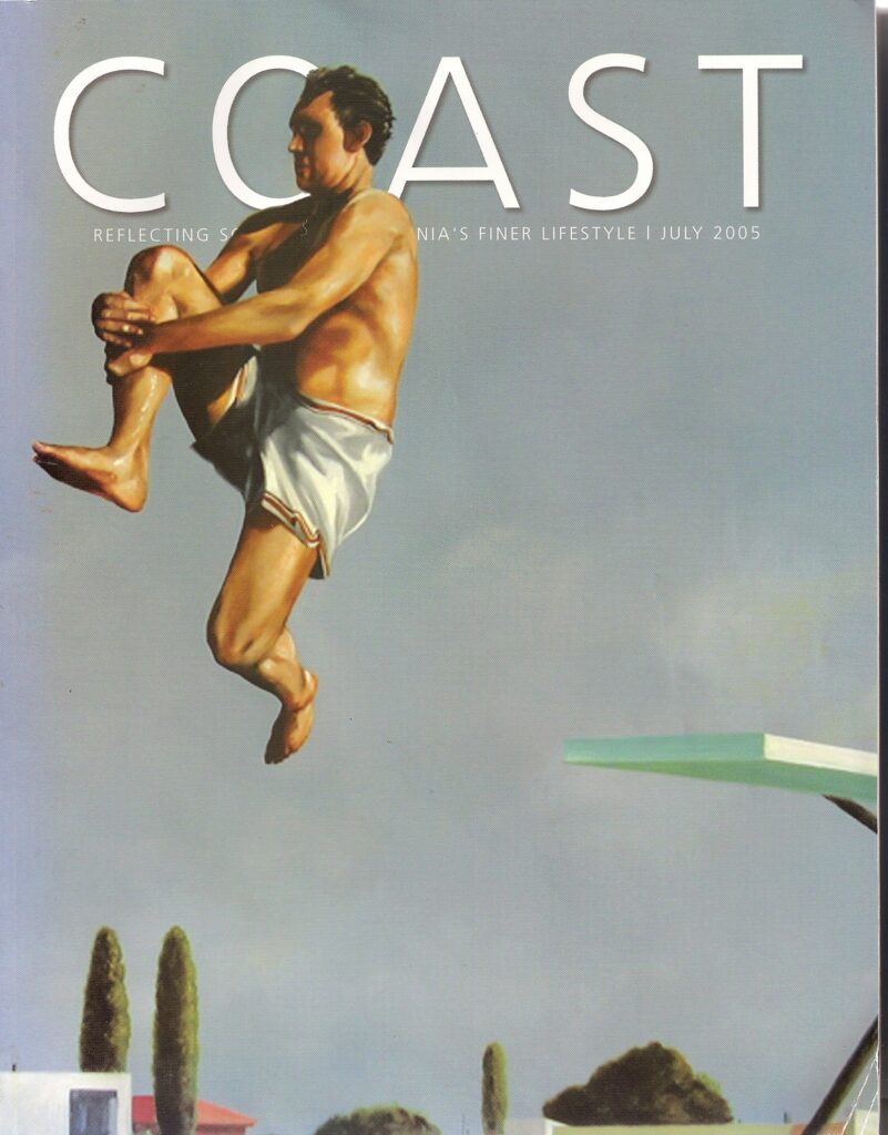 Hot Dogs, Gourmet ~ Catering ~ 2005 Coast Magazine Cover