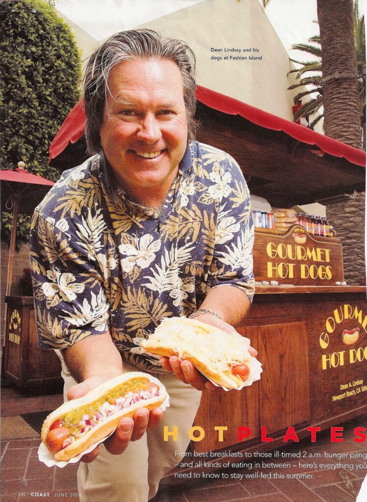 Hot Dogs Gourmet Catering ~ Press 2008 ~ Coast Magazine